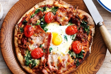پیتزا-تخم-مرغ-فلورانس