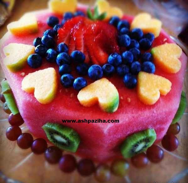 Types - decorated watermelon - and - fruit - especially - Night - of Christmas (10)