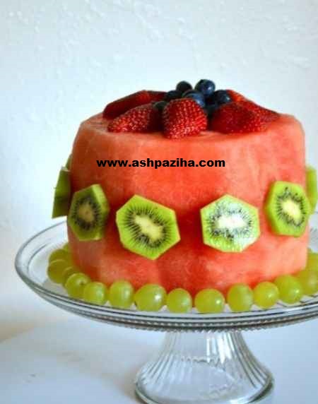 Types - decorated watermelon - and - fruit - especially - Night - of Christmas (15)