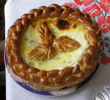 پخت نان پاسکا,طرز تهیه نان پنیری رومانی پاسکا
