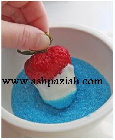 Decoration - Food - by - birthday - to - Themes - blue - and - red - and - white (4)